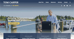 Desktop Screenshot of carper.senate.gov
