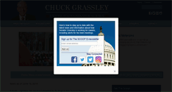 Desktop Screenshot of grassley.senate.gov