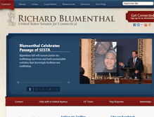 Tablet Screenshot of blumenthal.senate.gov