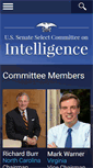 Mobile Screenshot of intelligence.senate.gov