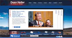 Desktop Screenshot of heller.senate.gov