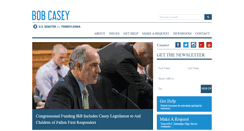 Desktop Screenshot of casey.senate.gov